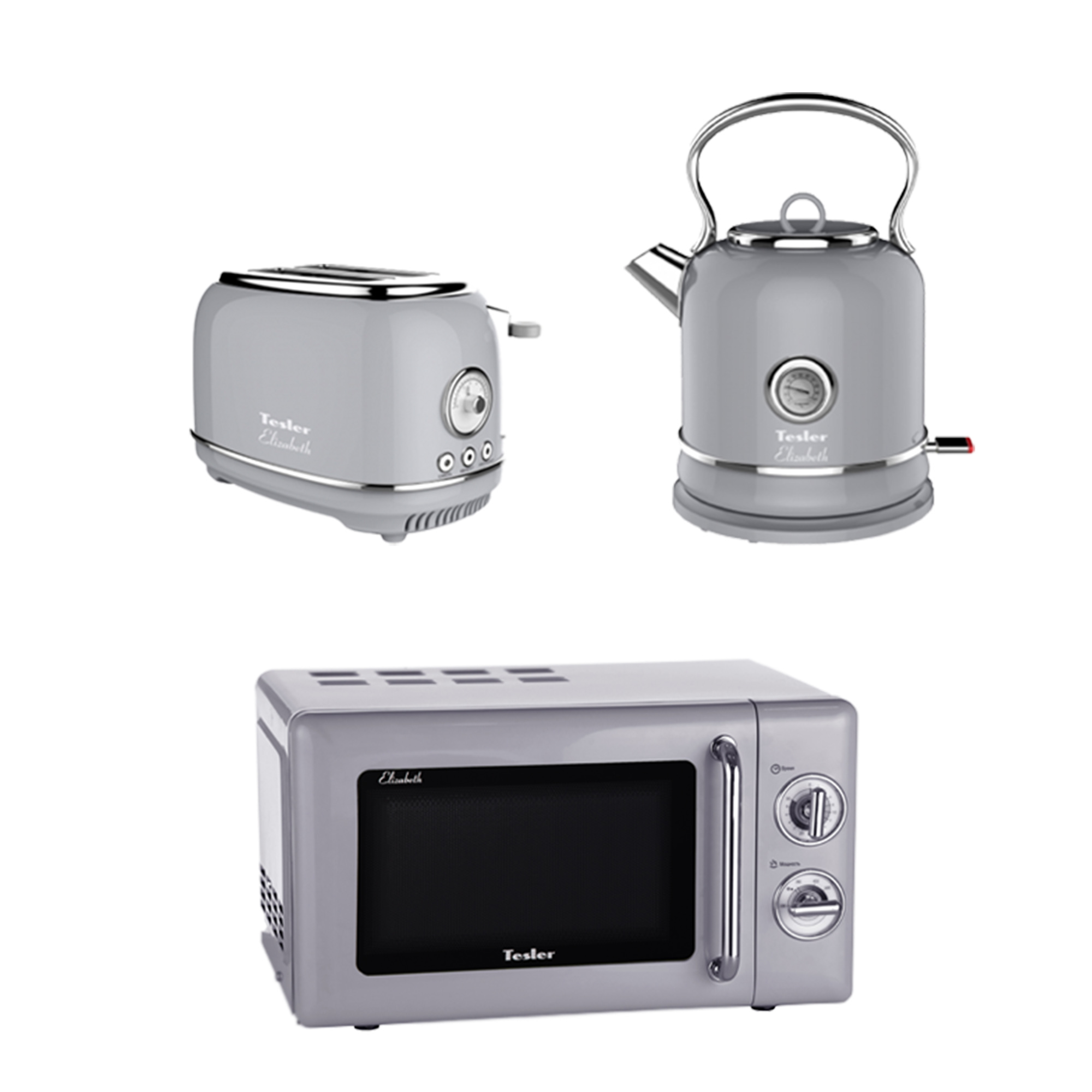 Tesler Elizabeth KT-1745 GREY | Tesler-Electronics
